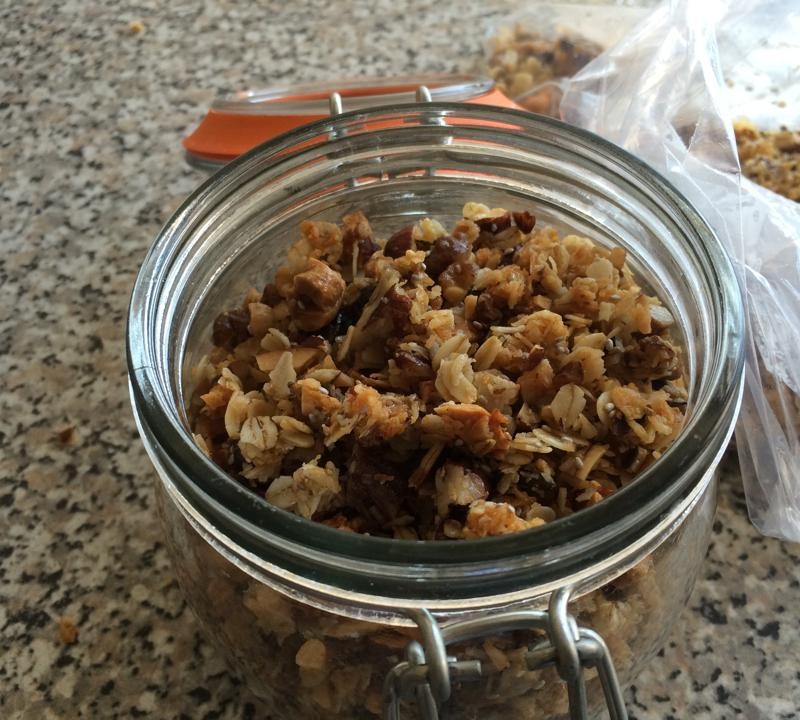 Sugar free granola