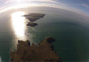 Skomer from the air