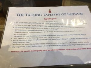 St Jerome's Talking Tapestry facts