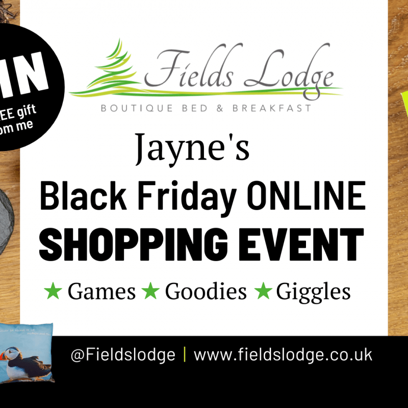 Fields Lodge Online Shopping Event