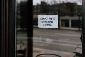 Closed sign